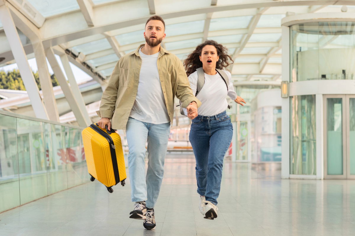 Ny Tiktok -trend har folk som kjører mot klokken på flyplasser