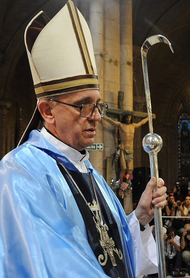 Bergoglio da Cardinale i 2008