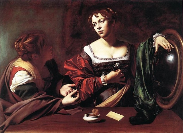 Marta og Maria Maddalena Caravaggio
