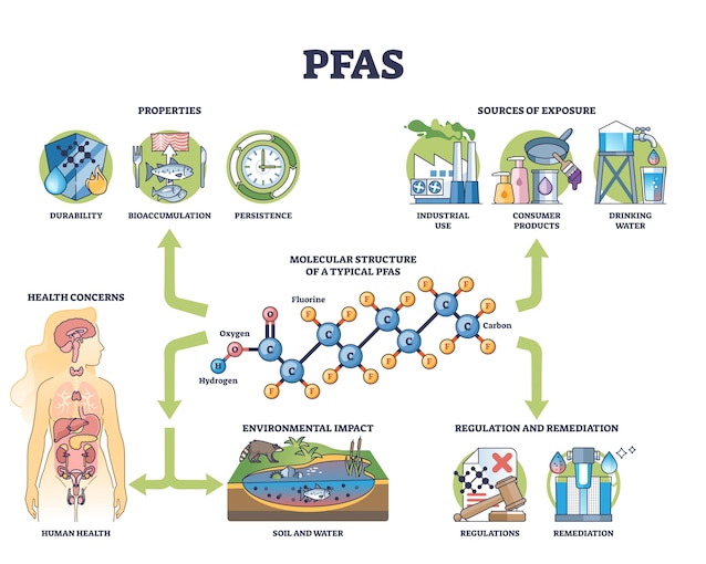 PFAS -akkumulering