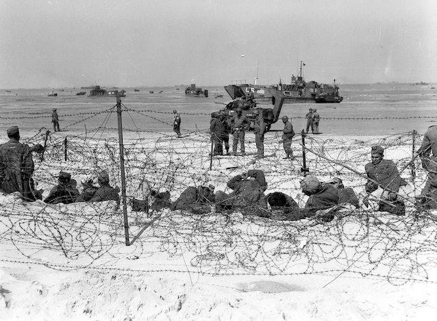 Tyske fanger i Utah Beach