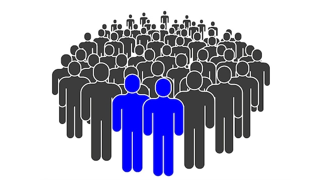 To personer med blå øyne