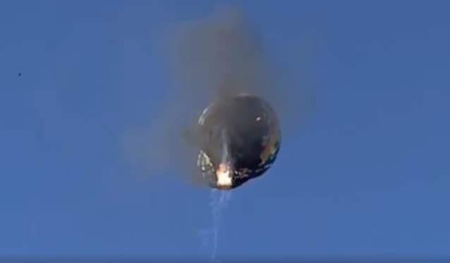 Mongolfiera falt i Brasil