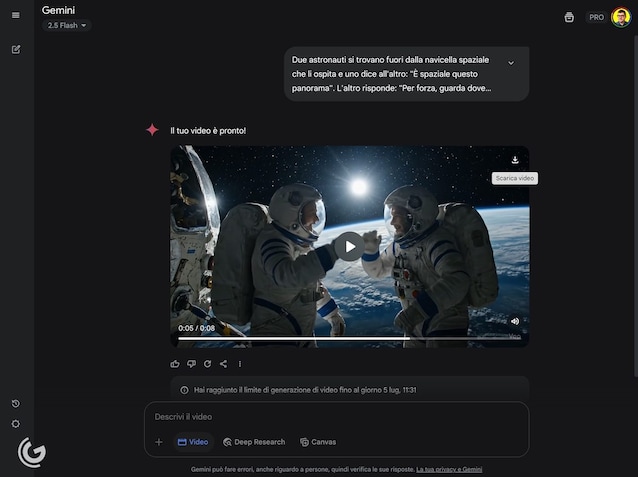 Hvordan generere videoer med Veo 3 gjennom Web Gemini.