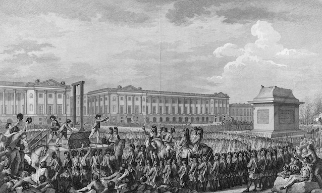 Utførelsen av Louis XVI (Wikimedia Commons)