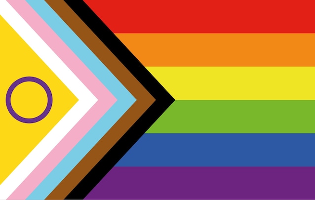 Pride IncersEx-inclusive Progressive Flag