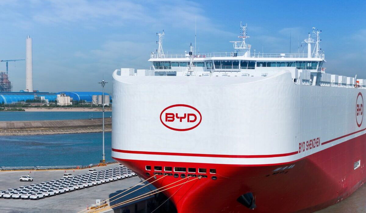 Verdens største biltransportørhavn i Malaga