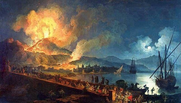 Vesuvius Art Art