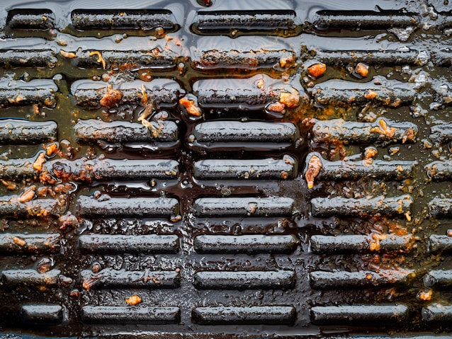 Grillet grillet fett