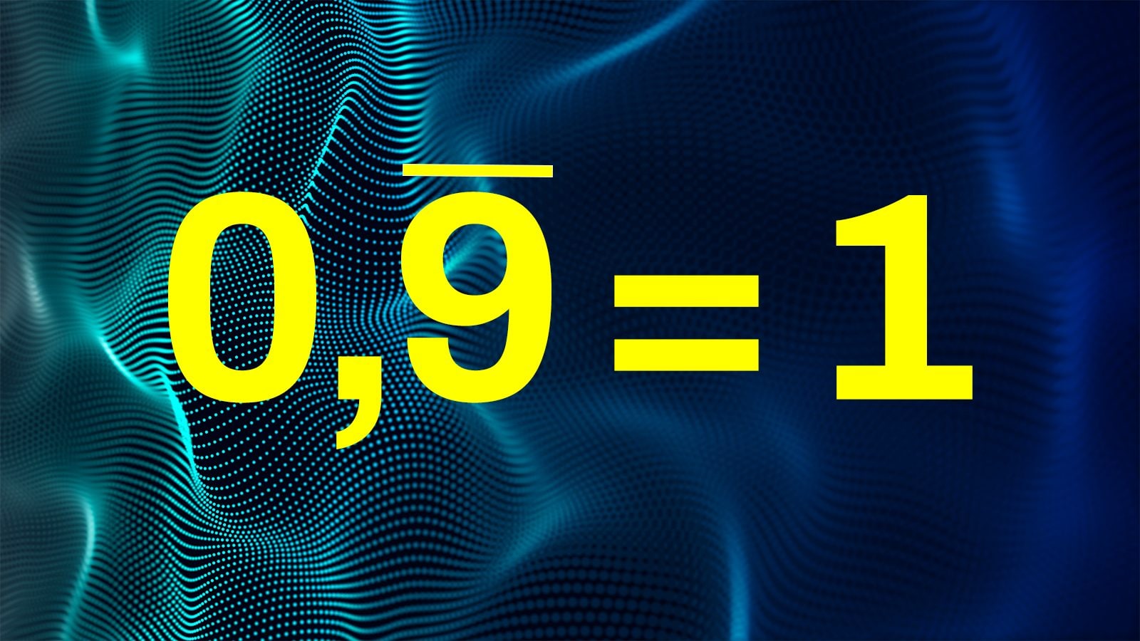 0.9999 ... Periodisk er ikke mindre enn 1, men det er lik 1: Intuitive demonstrasjoner