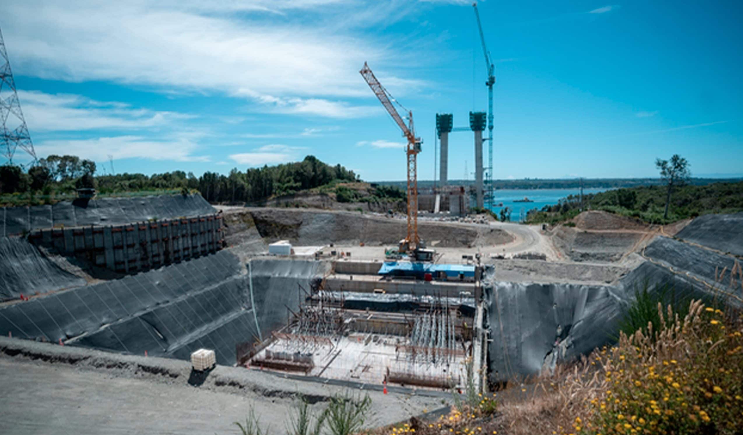 Den største broen i Sør -Amerika vil måle 2574 meter og koble en øy til det stoppende landet