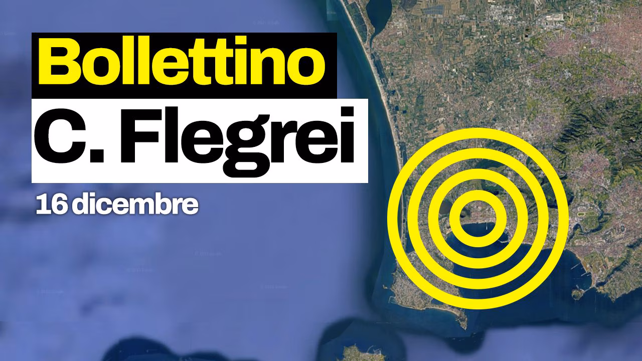 Campi Flegrei, seismisiteten avtar, men jorda fortsetter å stige med 25 mm per måned: INGV-bulletinen