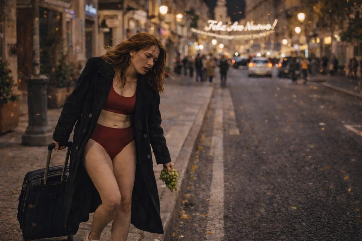 Tolv druer, rødt undertøy og en koffert: Planlegger min spanske nyttårsaften