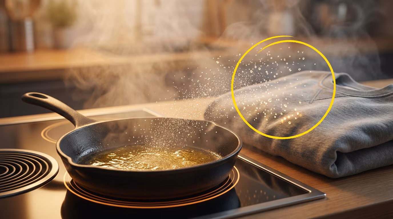 Hvorfor fester lukten av stekt mat seg til klærne mine? Den vitenskapelige forklaringen