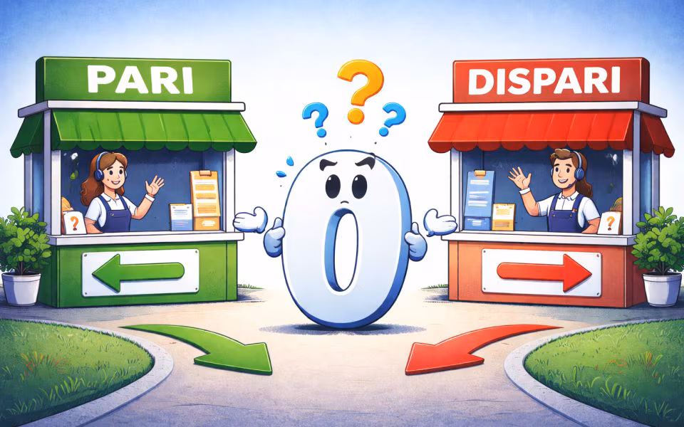 Er 0 et partall eller er det oddetall?