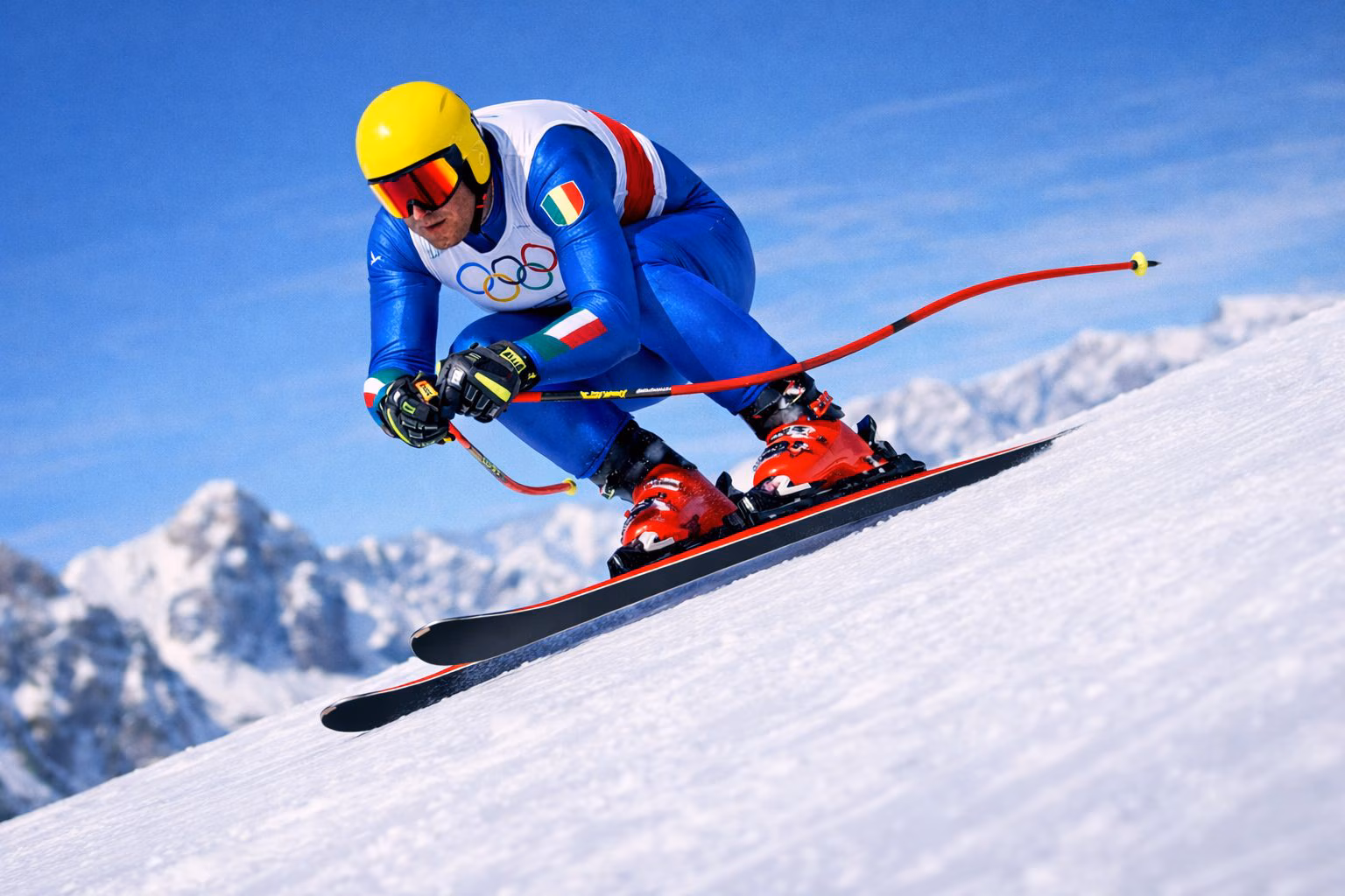 hvordan styre fart på ski i 140 km/t