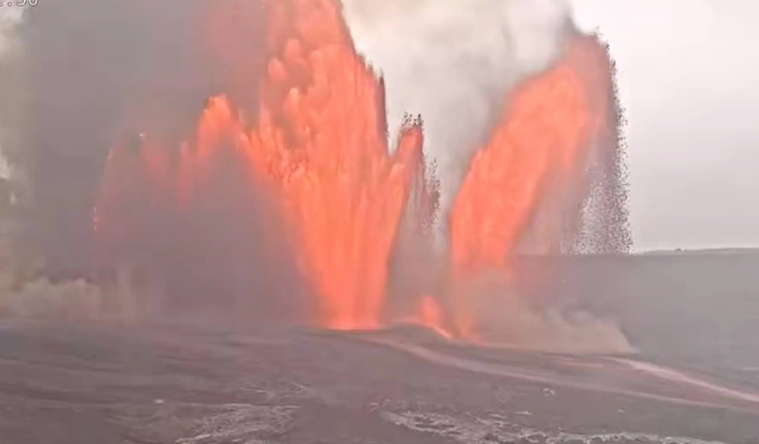 Nytt utbrudd av Kilauea-vulkanen på Hawaii, lavafontener opptil 300 meter høye: videoen