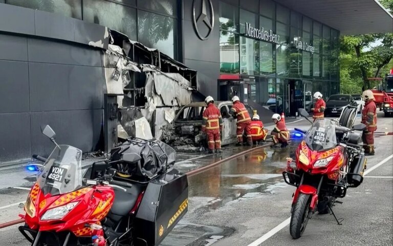 12.000 elektriske Mercedes-biler tilbakekalt av frykt for batteribrann