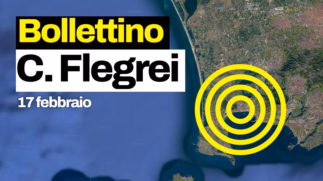 Campi Flegrei, bradyseisme bremser ned og jordløfting faller til 10 mm per måned: INGV-bulletinen