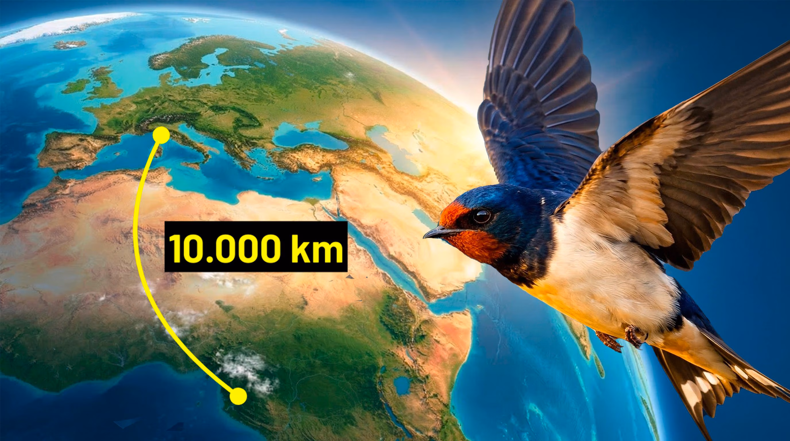 Hvordan finner svaler alltid det samme reiret etter en reise på 10 000 km hver vår