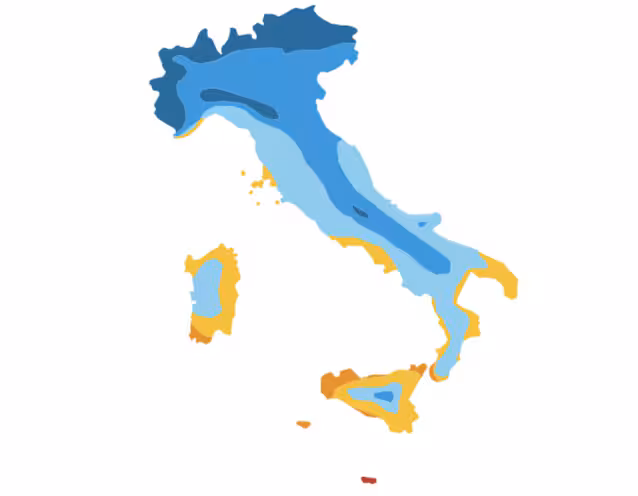 klimatiske soner-Italia