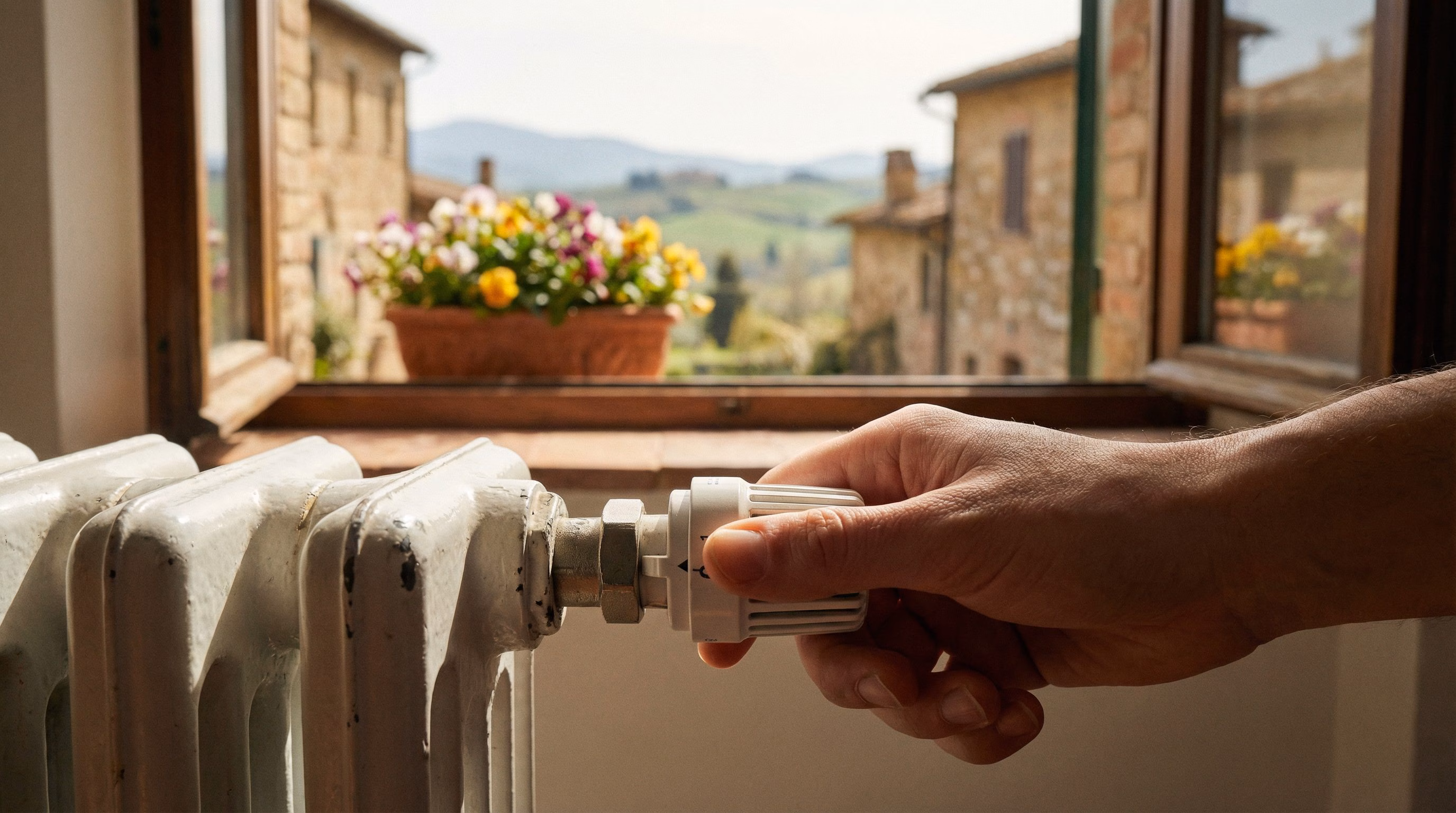 Varmen slås av fra i morgen, kalenderen med soner og regioner fra 15. mars til 15. april