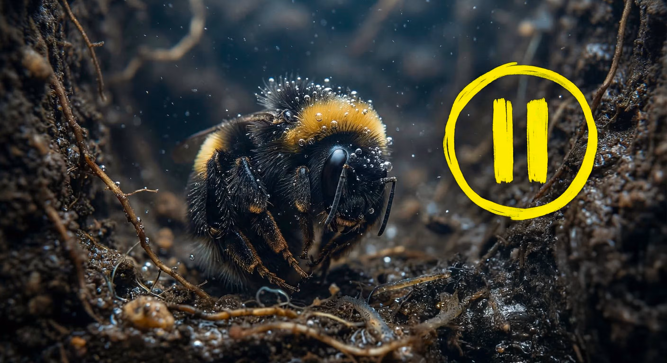 Humler er i stand til å overleve under vann i mer enn en uke: ny studie