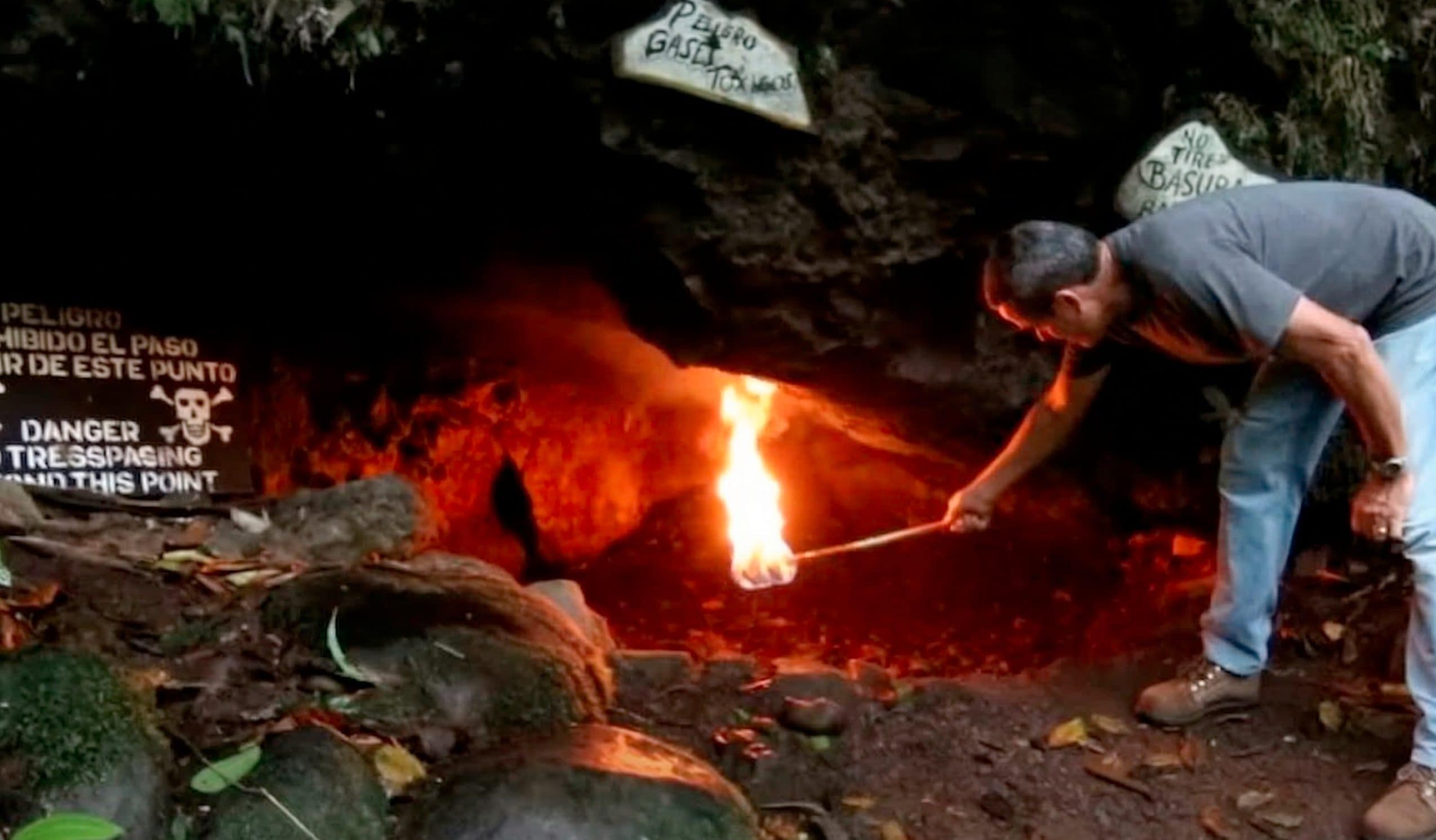 "cueva de la muerte" i Costa Rica, en studie forklarer hvorfor hulens CO2-nivåer er dødelige