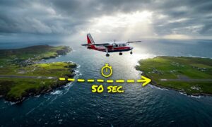 den korteste tilkoblingen varer mindre enn 50 sekunder