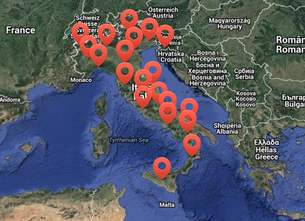 Atlaset over nazi-fascistiske massakrer i Italia, nettdatabasen som kartlegger volden 1943-1945
