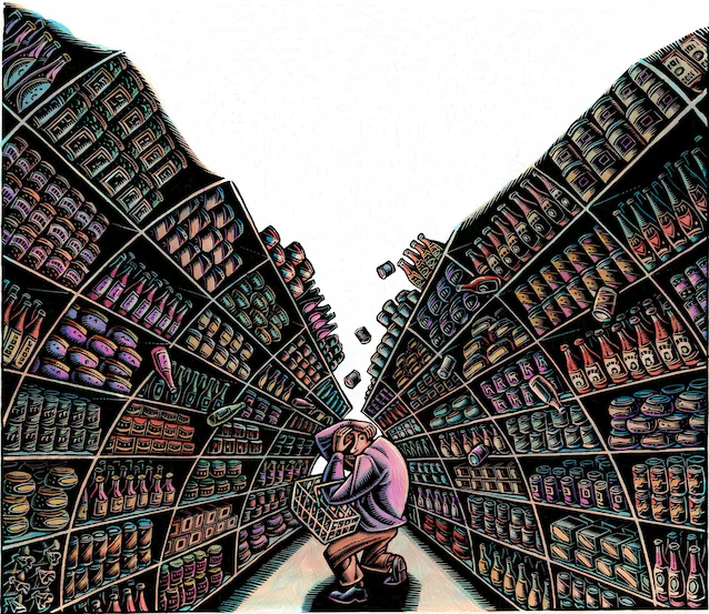 for mange valg blokkerer oss