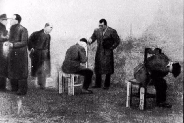 Skyting av domfelte i Villarbasse