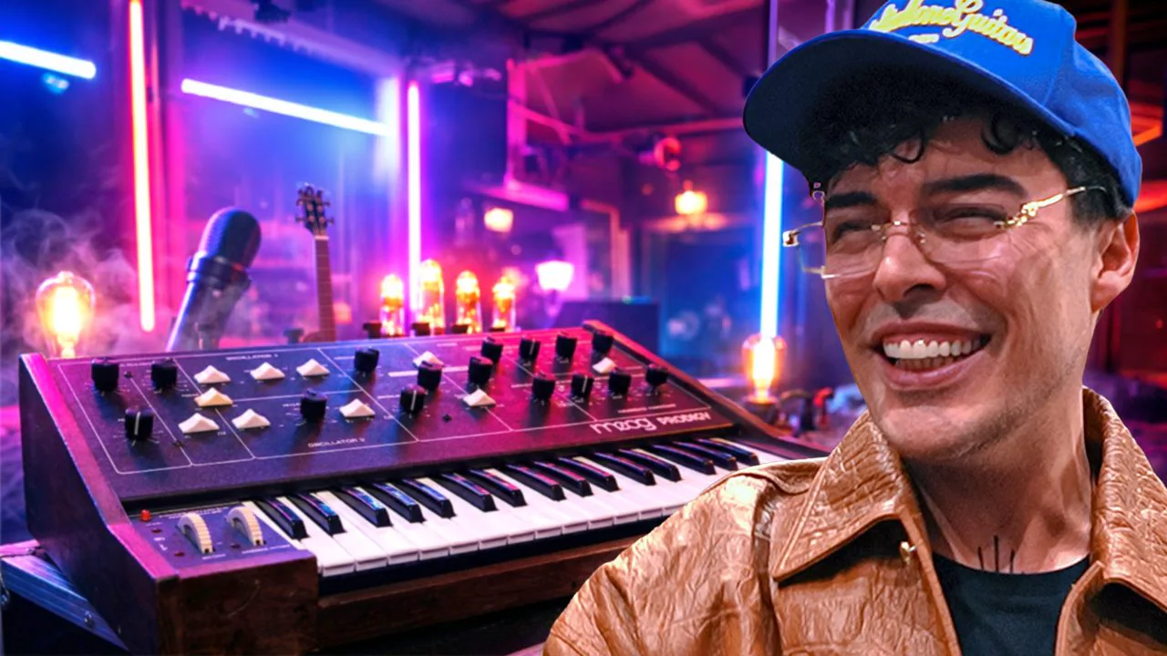 vi gikk inn i innspillingsstudioet deres