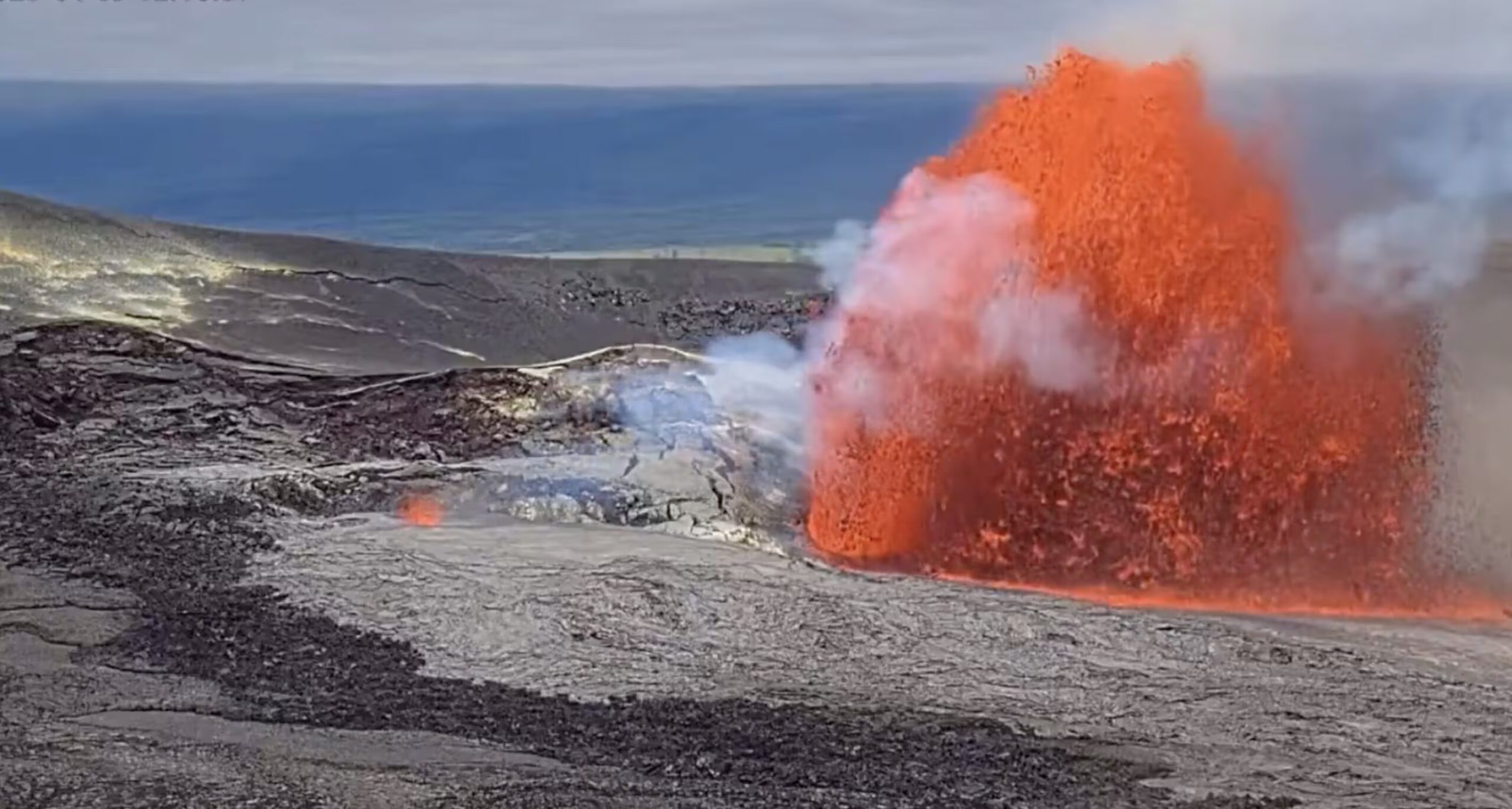 lavafontener opp til 240 meter høye