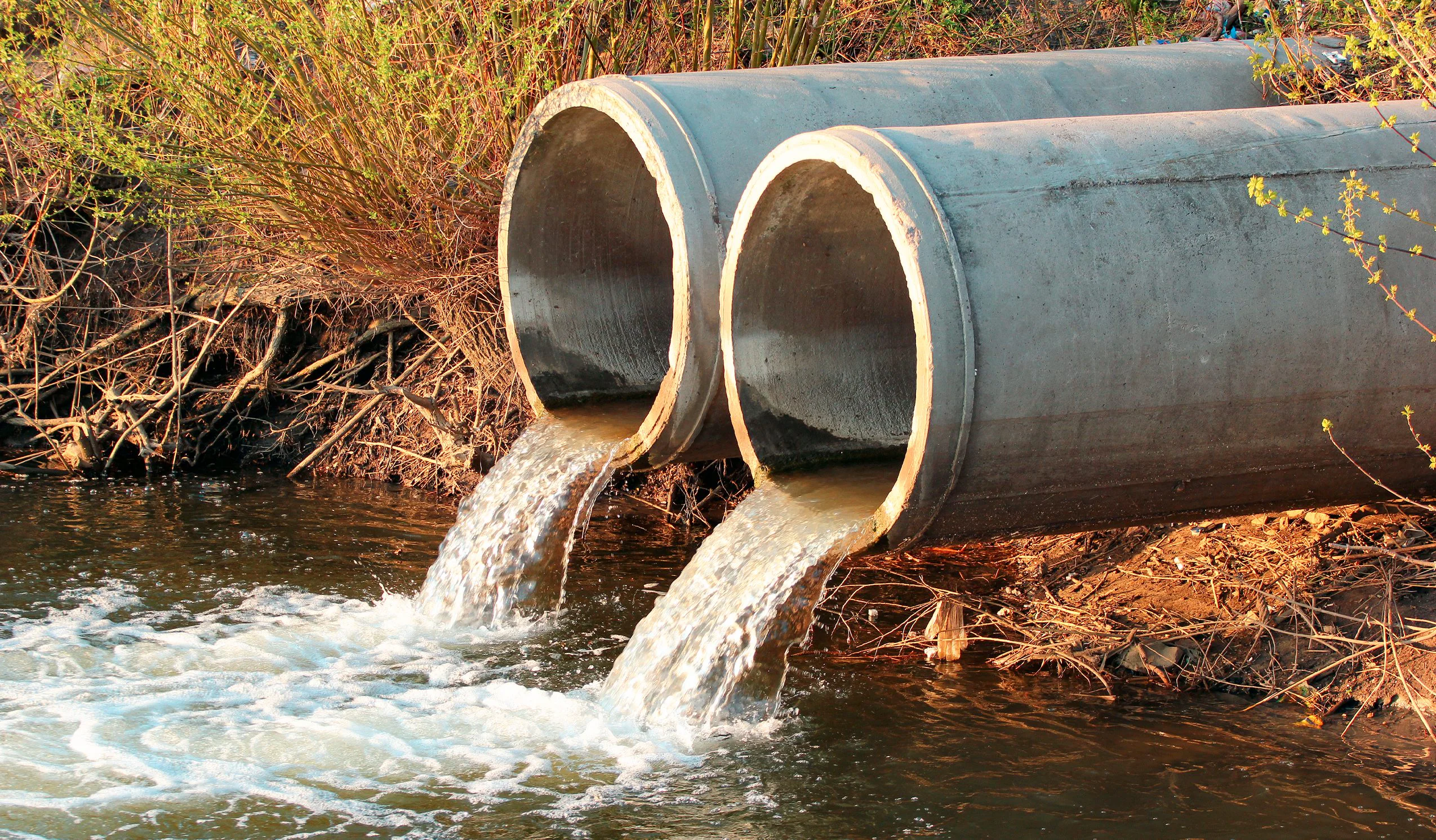 Forskjellen mellom hvitt vann og svart vann avhenger av opprinnelsen til avløpsvannet og forurensningen
