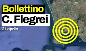 Campi Flegrei, jordskjelv som avtar og bradyseisme stabil på 10 mm/måned: siste INGV-bulletin