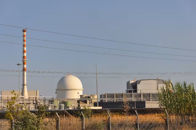 atomkraftverk i landsbyen Sabotino