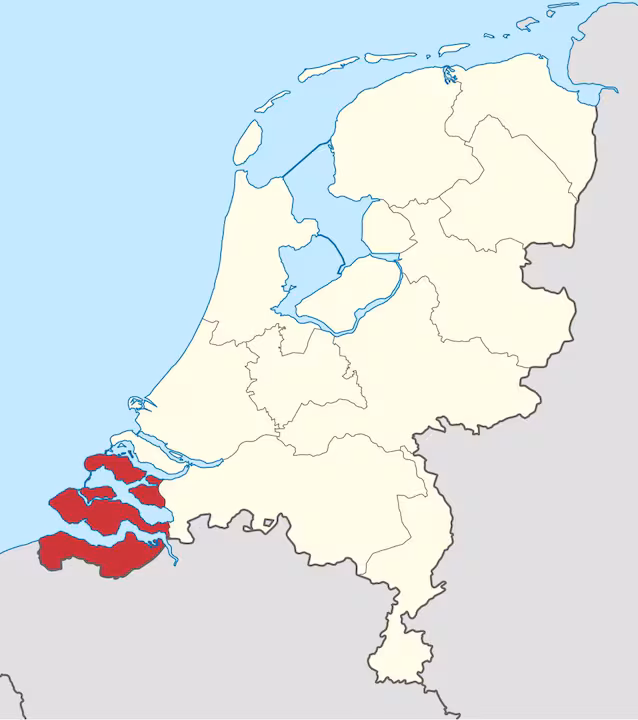 zeeland nederland kart