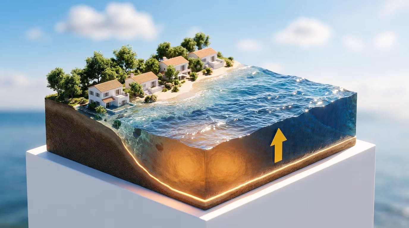 det kan gjøre havnivået høyere enn forventet