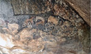 9000 år med bergmalerier knyttet sammen av gammelt DNA oppdaget i et tilfluktssted i Kakapel i Kenya