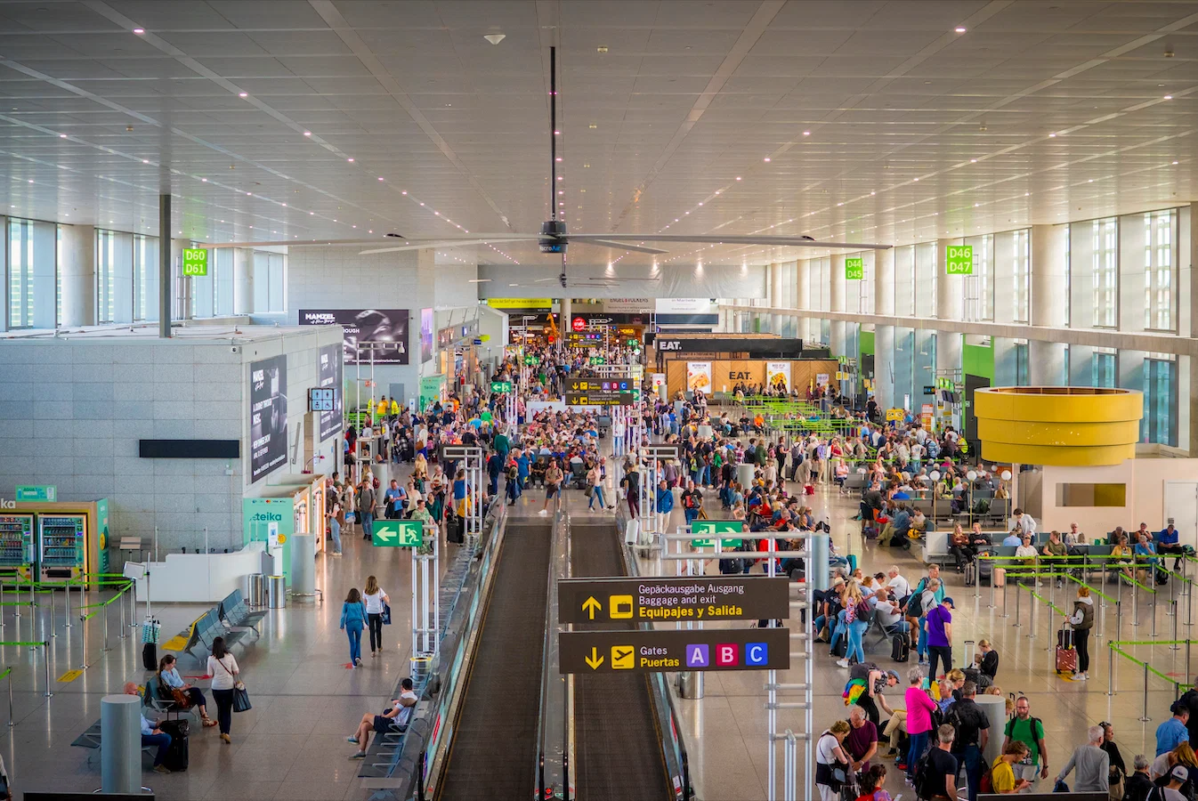 Malaga lufthavn forbereder seg på den travleste sommeren etter rekordhøye 7,7 millioner passasjerer de første fire månedene