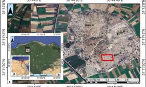 I Egypt avslører satellittradar og elektrisk tomografi en 2600 år gammel struktur i det gamle Buto