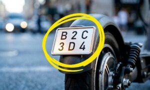 Hvordan be om skilt for scootere, obligatorisk etter 16. mai, og unngå en bot på 400 euro