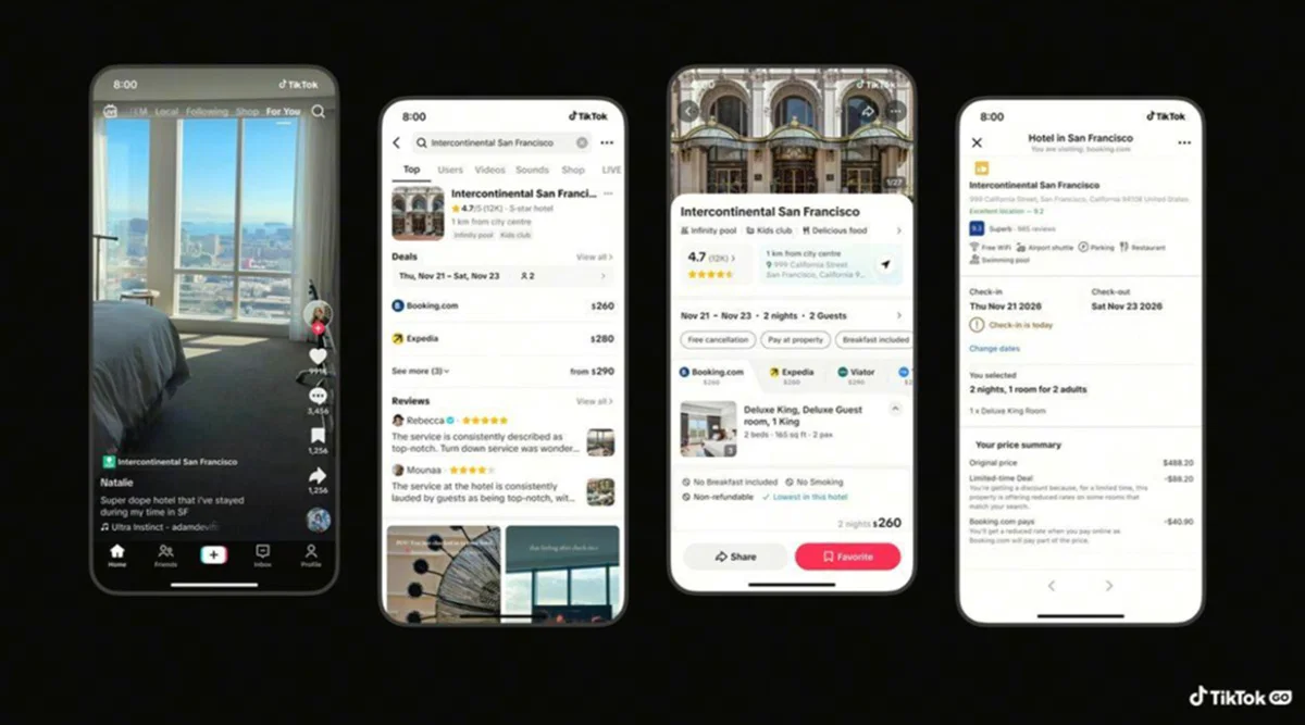 TikToks siste trekk kan fullstendig omforme online reisebestillinger