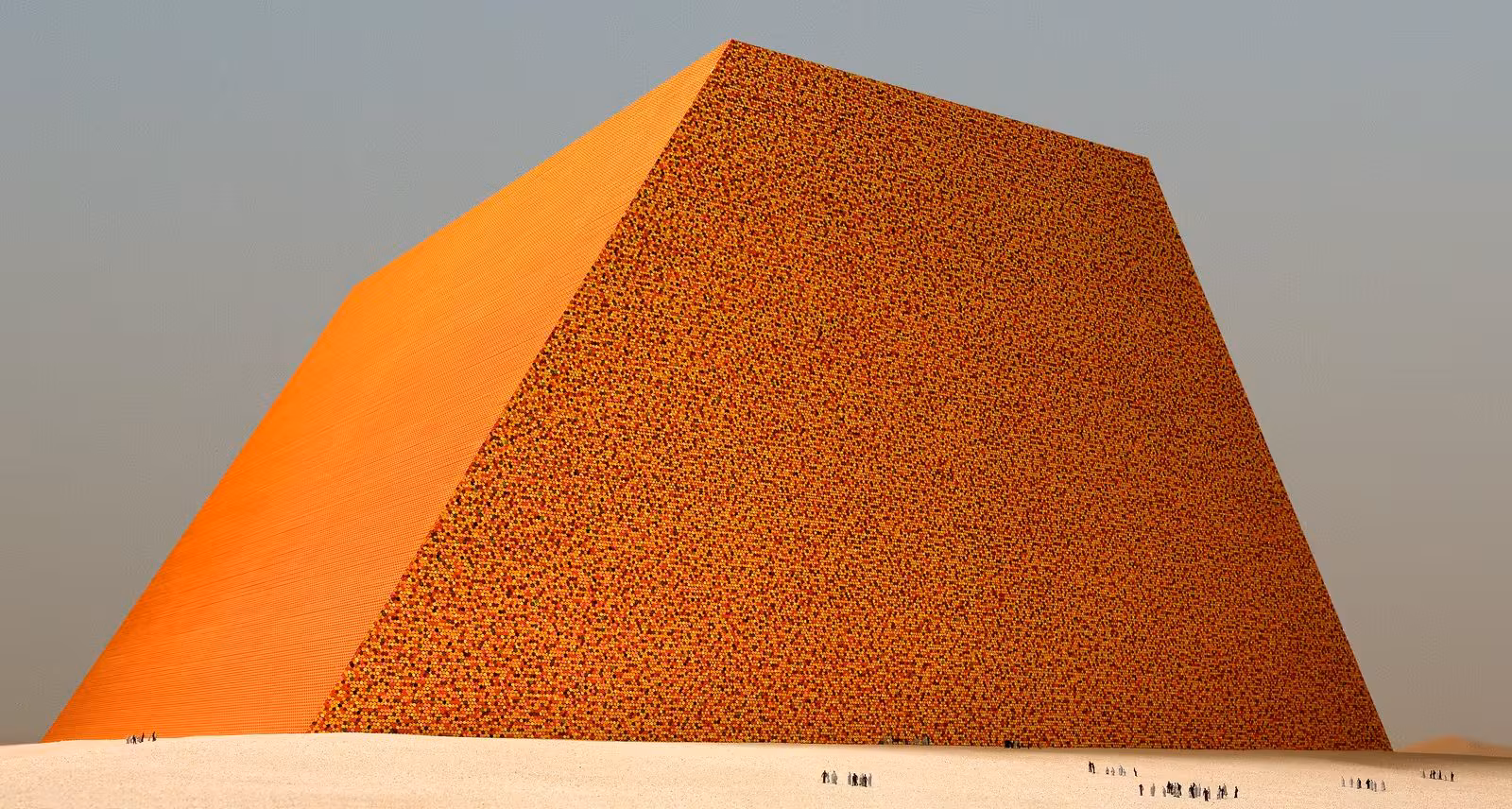 som er Christo og Jeanne-Claude, kunstnerne som skapte den