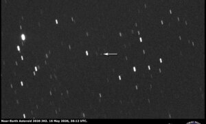 En gigantisk asteroide funnet for bare dager siden passerer nå nær jorden