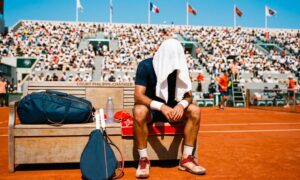 Sinner slått ut på Roland Garros i Paris, men det var ikke varmt nok til å stoppe kampen: hva er varmeregelen