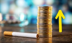 økningen på 20 cent og nedgangen i elektronikk