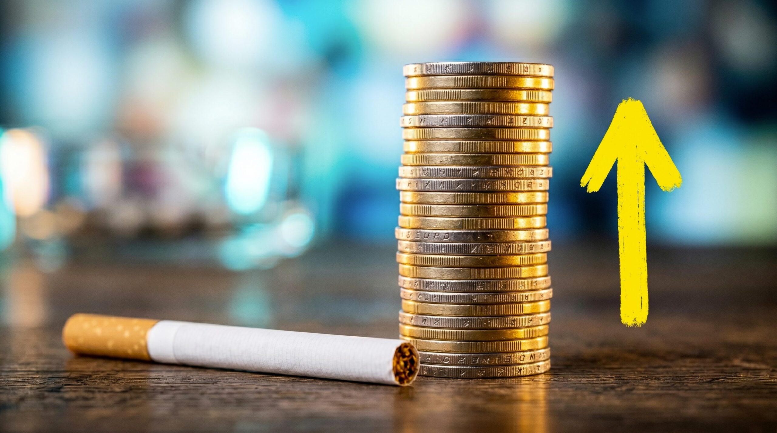 økningen på 20 cent og nedgangen i elektronikk