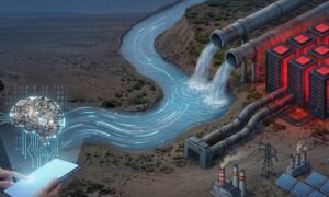 Hvor mye vann bruker AI: innen 2030 kan datasentre nå 9300 milliarder liter per år